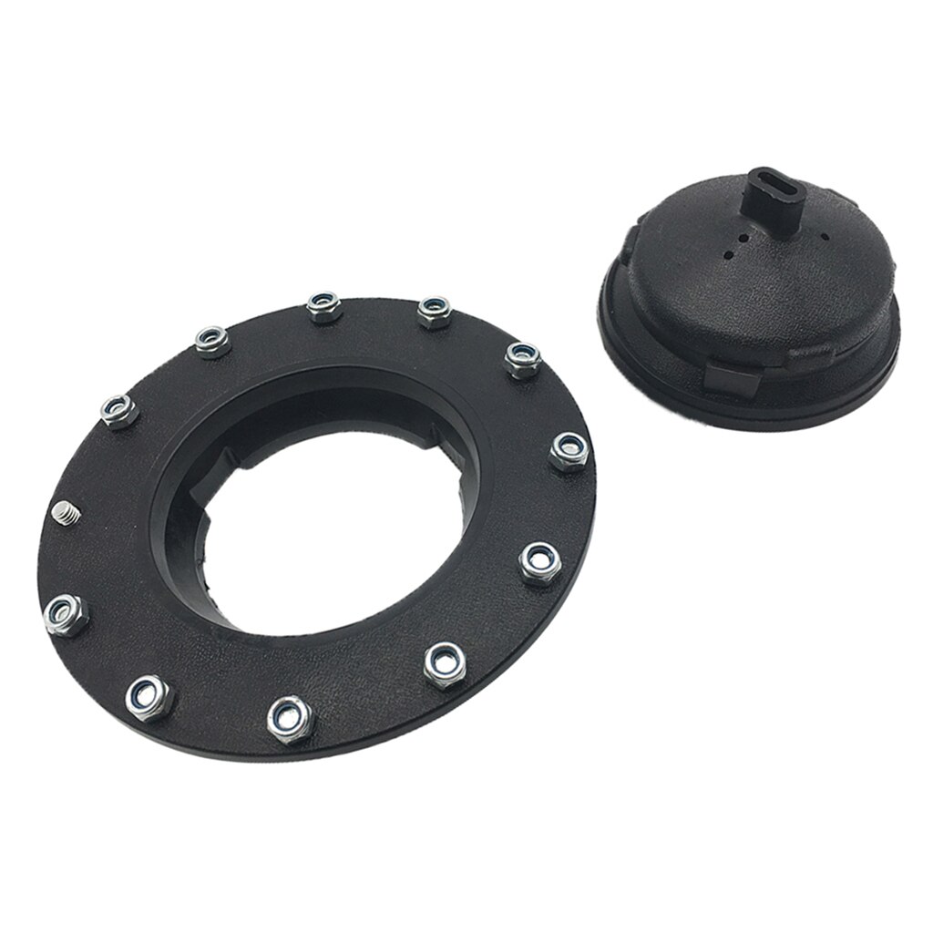 1 Set ABS Plastic GAS FUEL CELL TANK+CAP +FITTINGS Universal Fit