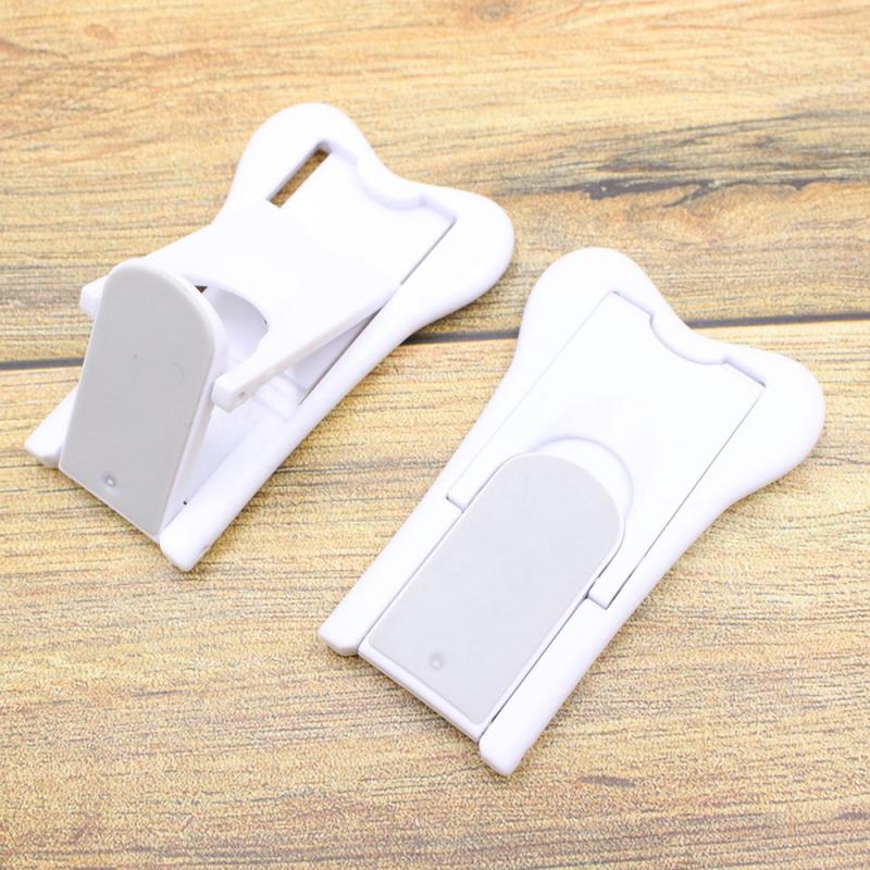 2Pcs Baby Beschermende Lock Anti-Snuifje Open Deur Bescherming Veiligheidsslot Kind Ladeblokkering Multifunctionele Bandjes