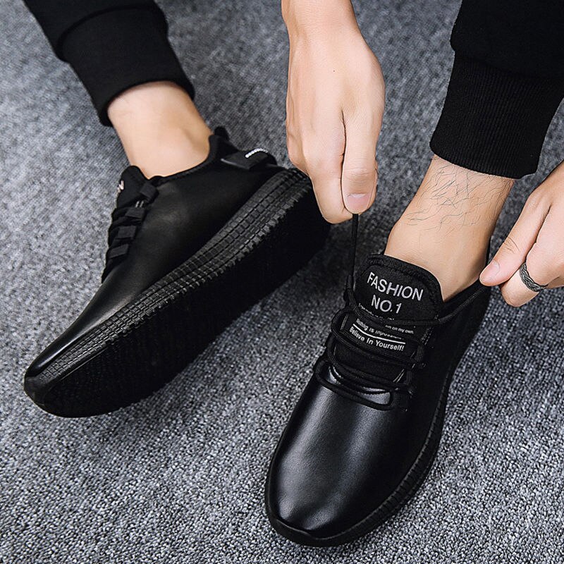 Lenkkarit miesten vapaa-ajan kengät miesten kevyet hengittävät mustat miesten kengät tenis masculino zapatos hombre nanx 208