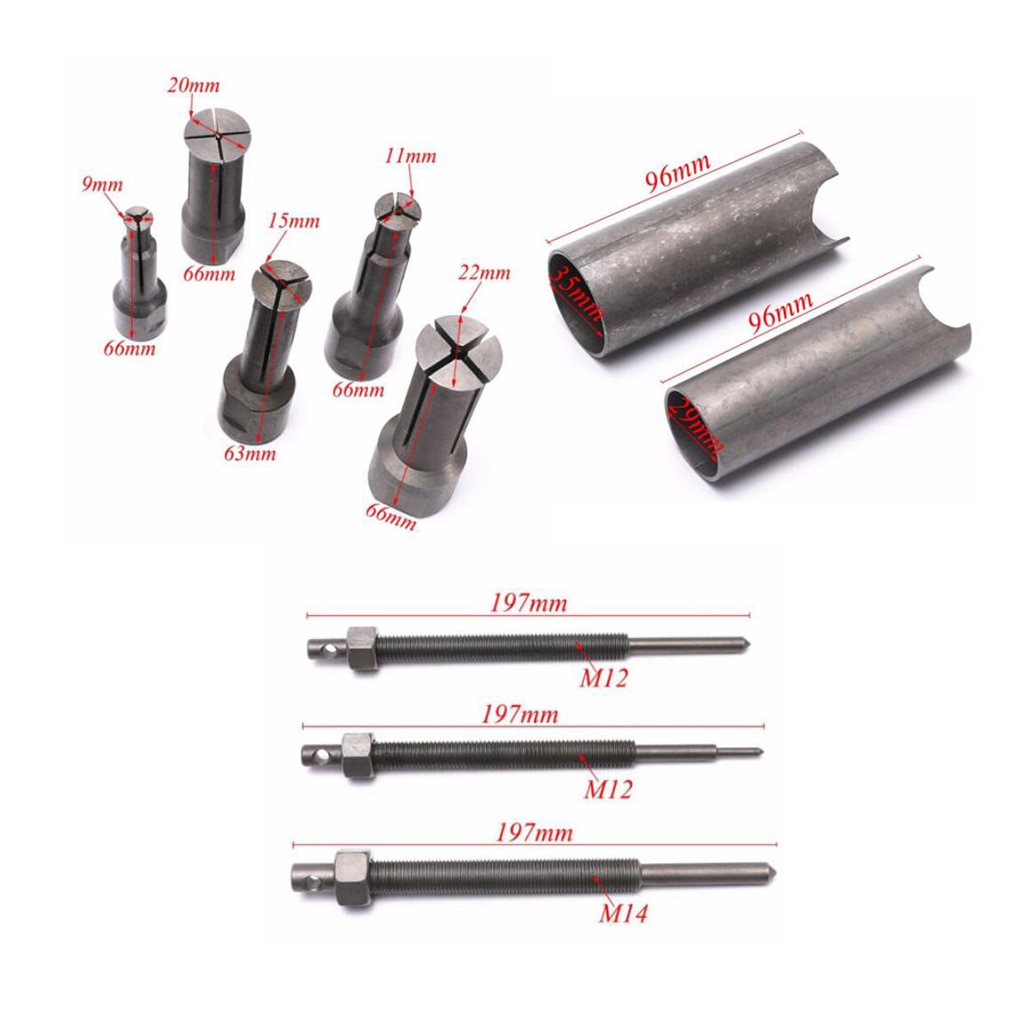 9-23mm motorcyklar cykel växeldragare inre lager remover reparationsverktyg heavy duty