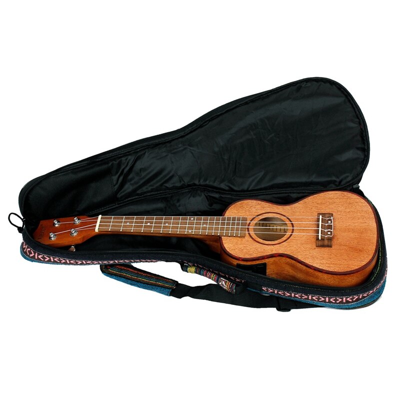 Irin 24 Inch Ukulele Ukelele Uke Kit Sapelihout Met Lcd Eq Inclusief Draagtas Capo Strings Band Vinger Maraca schoonmaken Cl