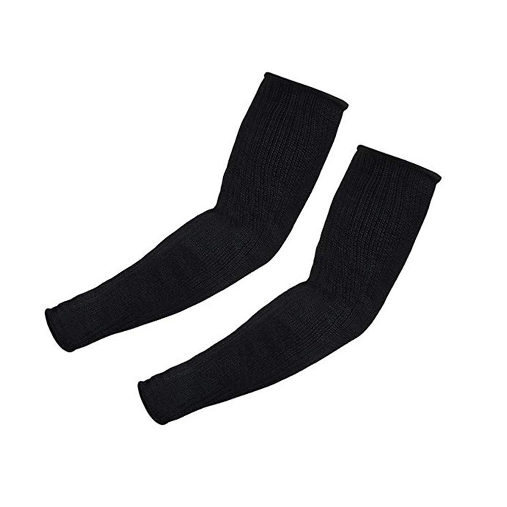 Schnittfeste Armstulpen aus HPPE der Stufe 5, pannensichere Arbeitssicherheitshandschuhe, Gartenarbeit, Bau, Automobil-Armschutz: PP / Gelb