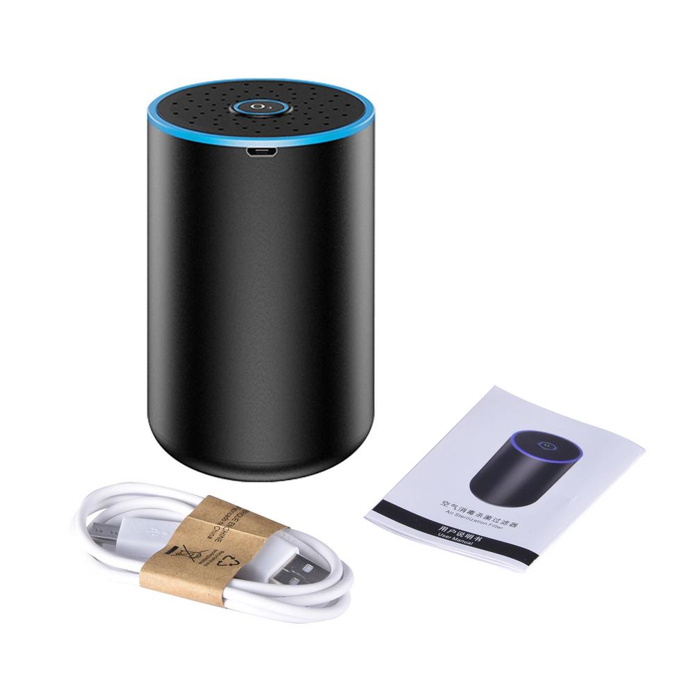 Mini Car Air Cleaner Universal Auto/Home Fresh Air Anion Ionic Purifier Oxygen Bar Ozone Ionizer Cleaner Vehicle Air Freshener