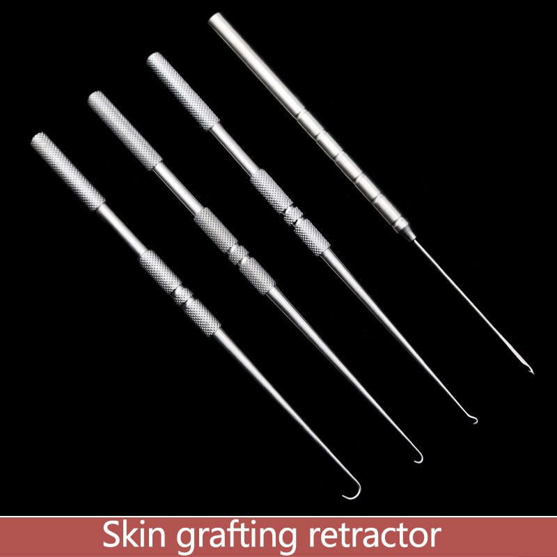Hudtransplantatretraktor rustfrit stål kosmetiske og plastiske kirurgiske instrumenter og værktøjer ansigtsløftning single-retractor