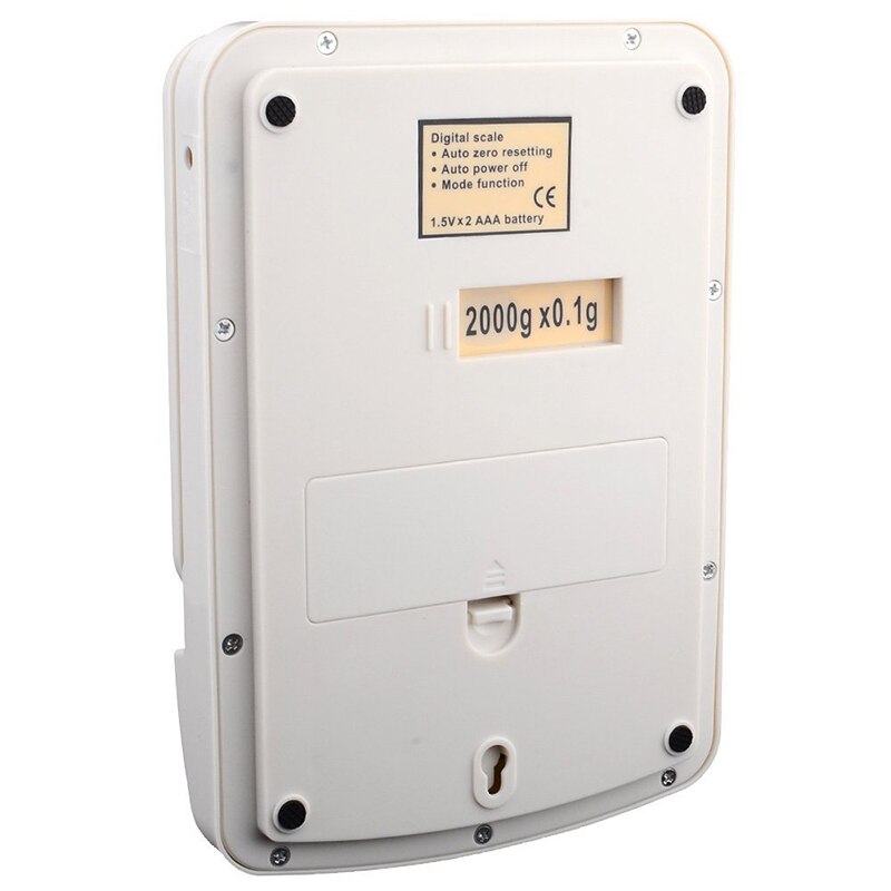 Food Scale Digital Blue Backlit LCD Display Multifunctional Food Scale for Kitchen Cooking Baking DEC889