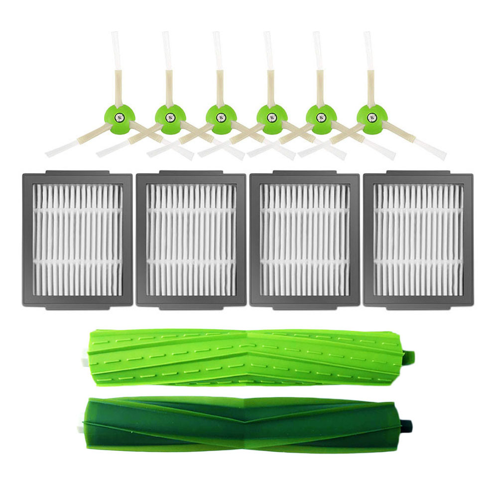 Hepa-filter, hauptbürste, seitenbürste, staubbeutel für irobot roomba  i3 i3+ i4 i4+ i5 i6 i7 i8 j5 j5+ j6 j6+ j7 j7+ j8 j8+ j9 j9+ e5 e6 e7: Multi