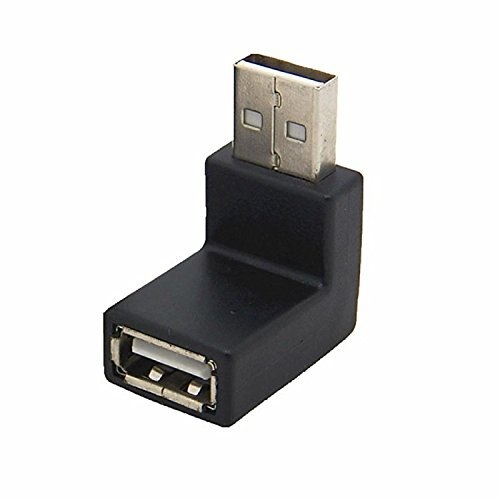 CY Adapter ATX 8P EPS Stecker auf Buchse, 90 Grad nach oben nach unten abgewinkelt, Power-Header für CPU 12 V, 2 Stück