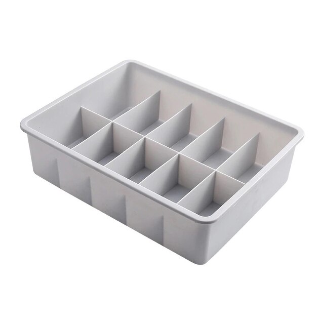 Sous-Vêtements En Plastique Boîte Muit Multifonctions Cravates Chaussettes Short Rangement Placard Tiroir Organisateur Boîte: L