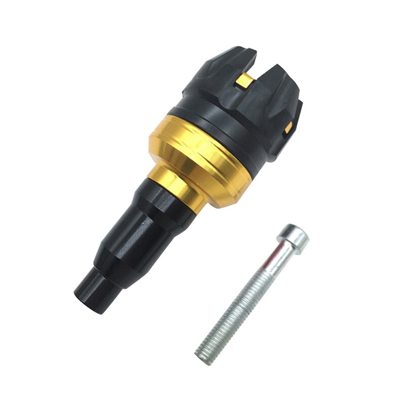 Moto Crash Pad Protect Falling Protectors CNC Aluminum Alloy Motorcycle Frame Slider Anti Crash Caps Motor Protection: A4