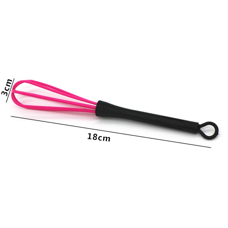 Mezclador de tintes para peluquería, mezclador de tinte para tinte de cabello en 6 colores, mezcla de pintura, agitador , herramientas de estilismo para el cabello: 6
