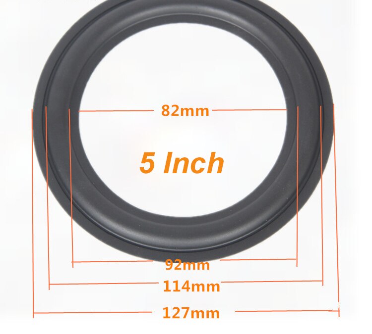 Speaker Rubber Surround Repair 4 Inch 5 Inch 6.5 8 Inch Speaker Subwoofer Accessories General Folding Edge DIY Audio Products