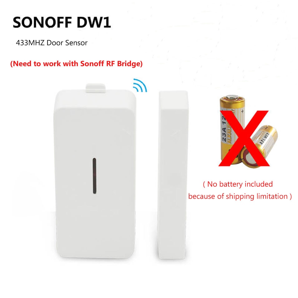 Sonoff Rf Brug Wifi 433 Mhz Vervanging Domotica Module Universele Schakelaar Intelligente Domotica Wi-fi Afstandsbediening Rf Controller