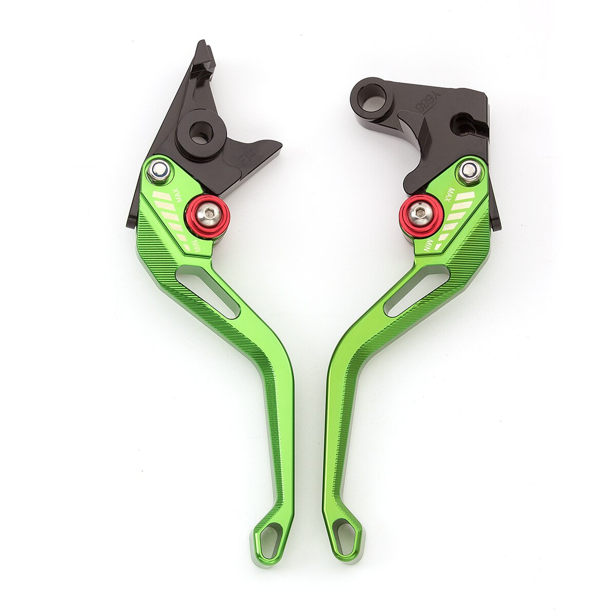 Adjustable Levers Motorbike Brake Lever Clutch Handle For Husqvarna SMR 450 2006: 148mm 3D Green