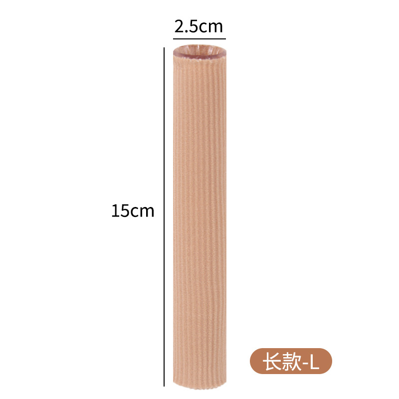 1 stuks teenbescherming, vingerbescherming, teenkussenhoezen, verlicht en beschermt likdoorns, blaren, hamerteen en eelt: Perzik