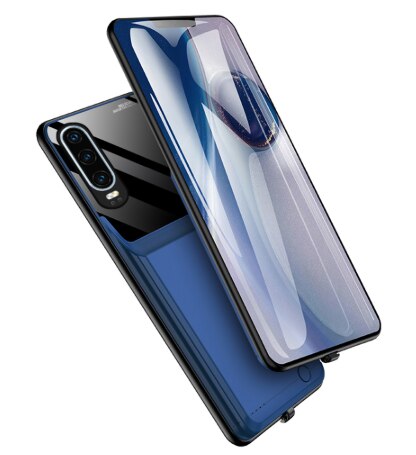 Leioua 10000 Mah for OPPO R17 R17 Pro Battery Case shockproof Smart Charger Case Bule Power Bank Fast Charging Power Cover
