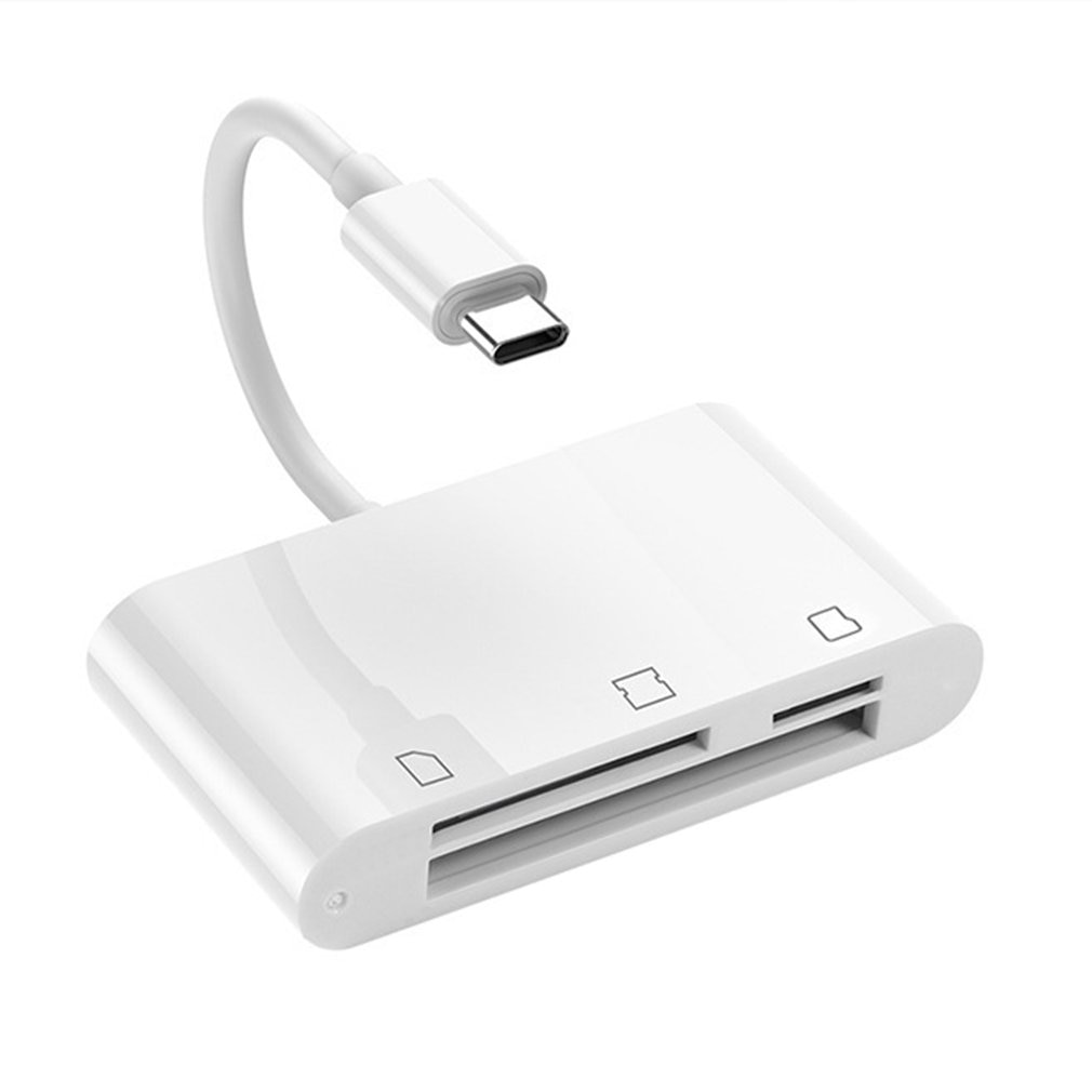 Type-C OTG Card Reader Camera Kit CF TF Mobile Phone Usb Card Reader Usb-C Usb Camera Adapter For Iphone For IOS