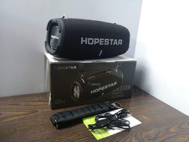Tragbare Spalte Heimkino Wireless Stereo Bass Bluetooth Lautsprecher mit Mic Drahtlose Musik Zentrum System 4D Stereo Subwoofer: Black