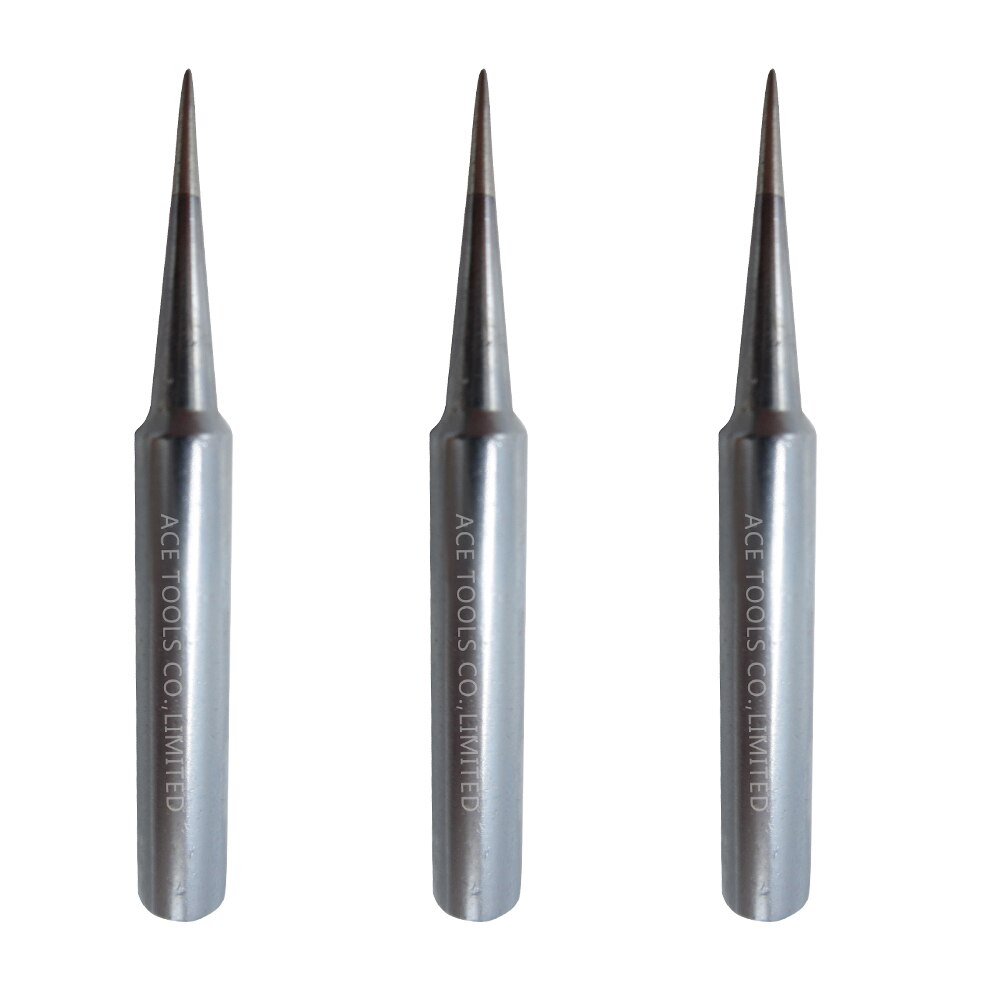 ST-I Soldering Tips Conical 0.2mm Fit WELLER SP40L SP40N SPG40 WP25 WP30 WP35 WLC100 Replace Iron Handle Nozzle Welding Bit: 3 Pieces