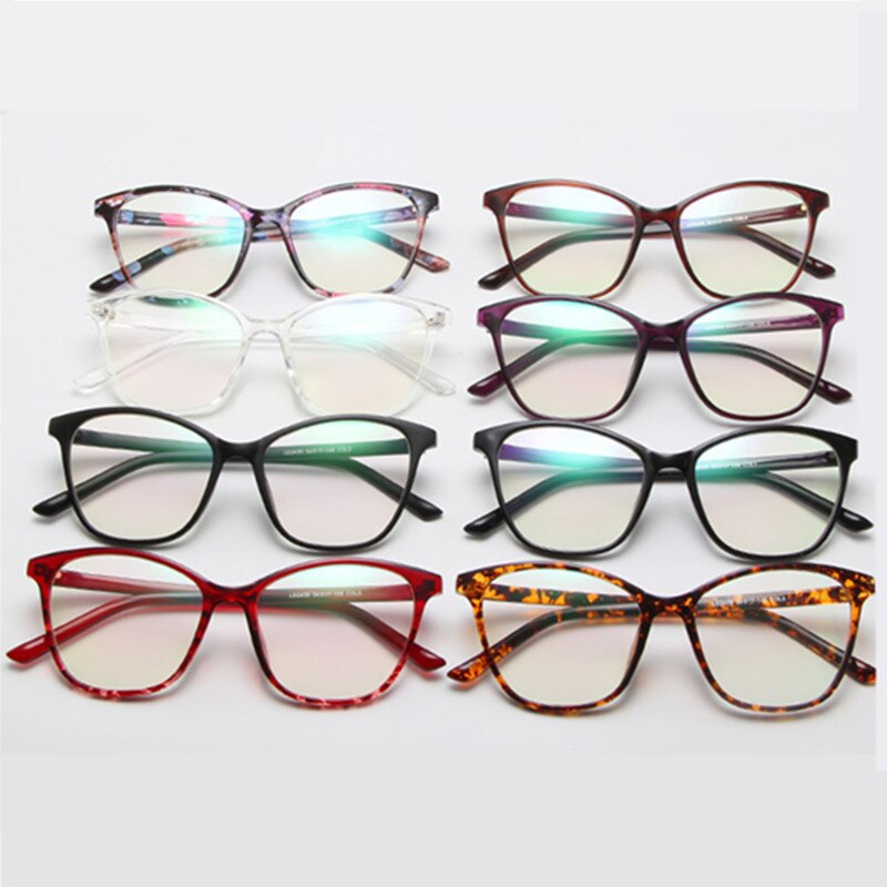 oeil de chat femmes lunettes cadre Transparent clair lentille lunettes lunettes cadre lunettes pour hommes lunette de vue femme