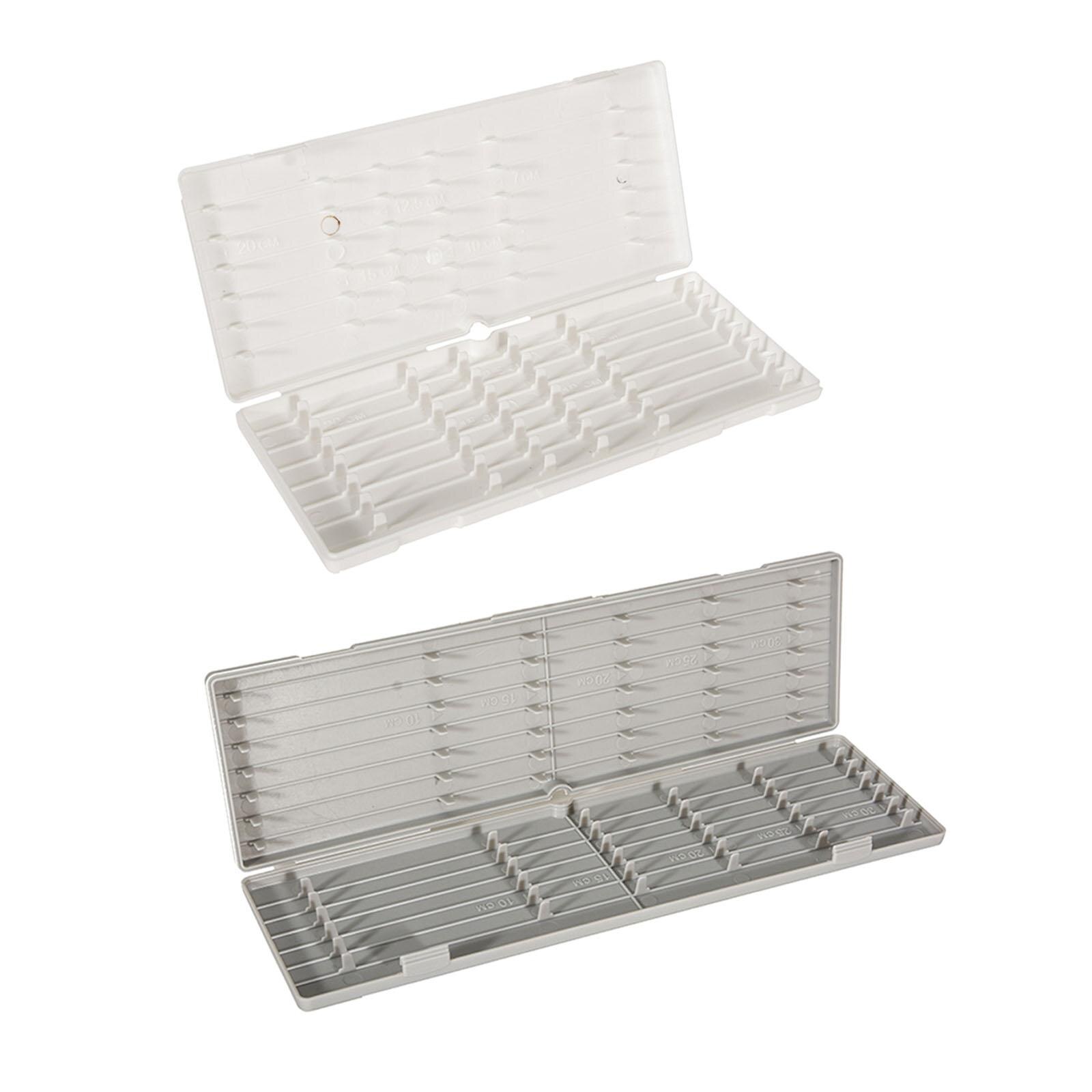 Carp Fishing Tackle Box Hooklength Box Sturdy Hard Plastic Lure Container