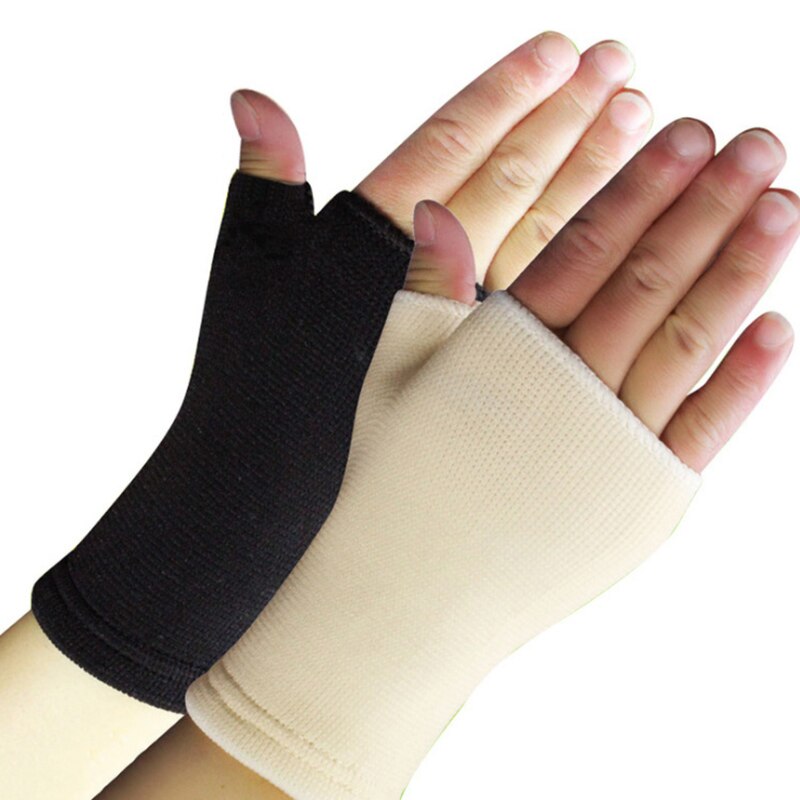 2 Stuks Ultradunne Ventileren Pols Guard Artritis Brace Mouwen Ondersteuning Handschoen Elastische Palm Hand Pols Ondersteunt Gym Accessoires