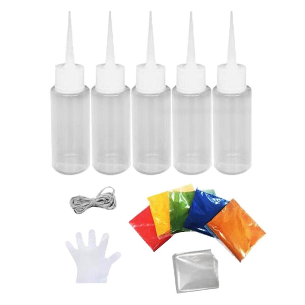 Tie Dye DIY Kit Easy Dye for Shirts & Fabrics with Basic Tools