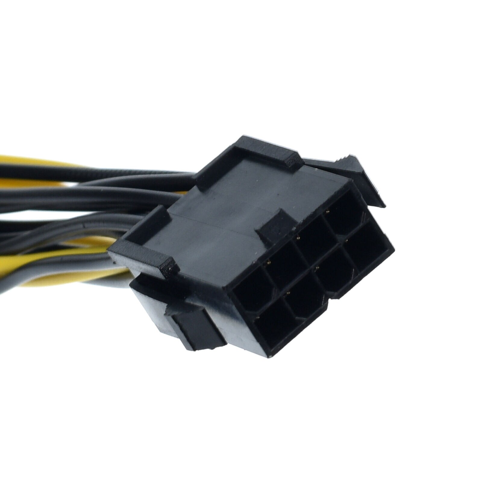 8pin to 2x8pin pcie Dual 8Pin PCIe 8pin-2x(6+2pin) Graphics Video Card Power Cable Extension Cable 25cm