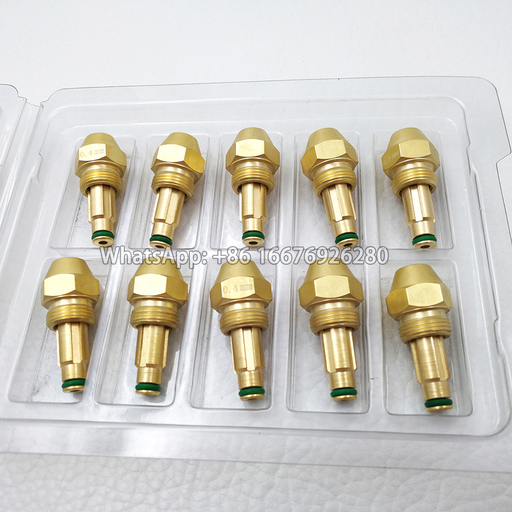 Waste Oil Burner Nozzle Oil Mist Nozzle Air Atomizing Nozzle Oil Burner Jet Siphon Full Cone Oil Nozzle Burner