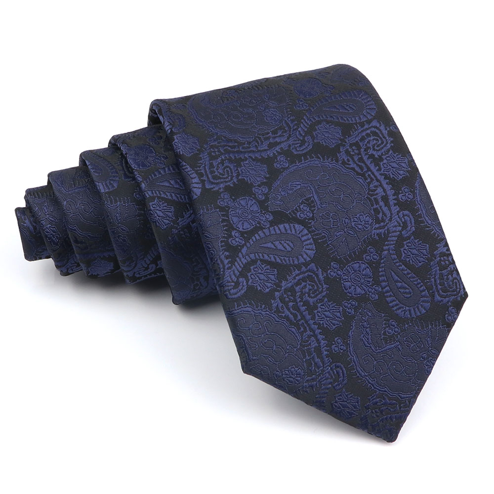 Nouvelle cravate rayée hommes 8cm cravates affaires nouvel an classique cravate accessoires de bureau hommes Costume usage quotidien fête de mariage: Laiteux Blanc