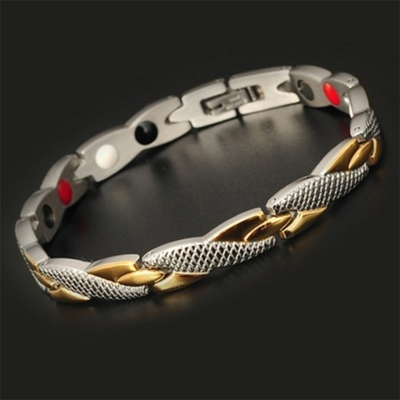 Twisted Dragon pattern Healthy Magnetic Magnet Bracelet for Women Power Therapy Magnets Bracelets Bangles for Women Men