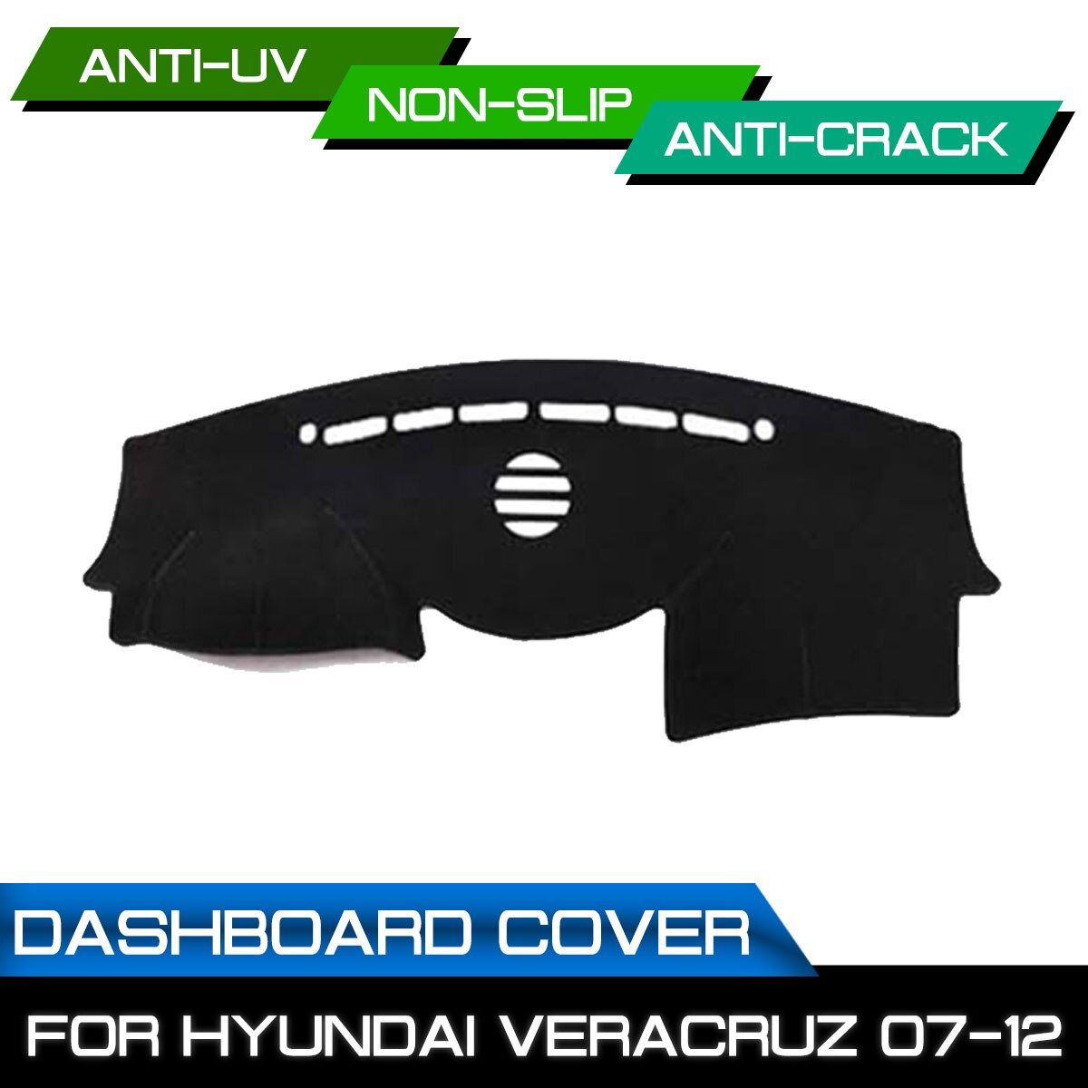 Auto Dashboard Mat Voor Hyundai Veracruz 2007 Anti-Vuile Antislip Dash Cover mat Uv-bescherming Schaduw
