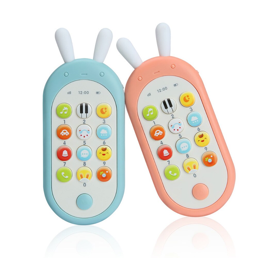 Ikauoie Baby Telefoon Speelgoed Mobiele Telefoon Voor Kinderen Telefoon Speelgoed Enfant Vroege Educatief Mobiele Speelgoed Chinese/Engels Leren Machine