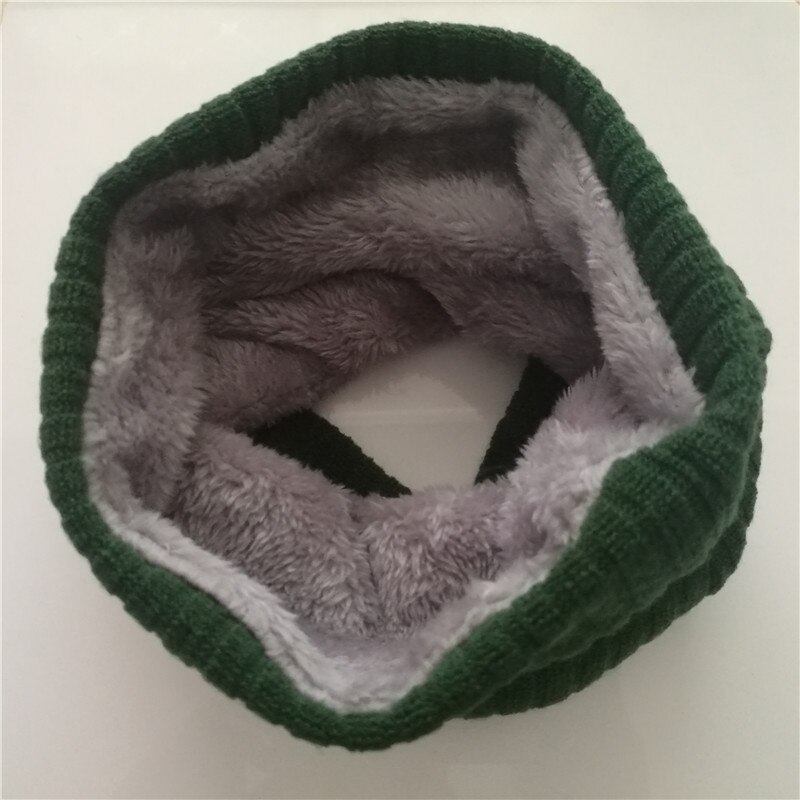 Nieuw solid Sjaal Voor Kinderen Warm Baby Sjaals Meisjes Winter Sjaal Voor Kinderen Wollen Kraag Sjaals