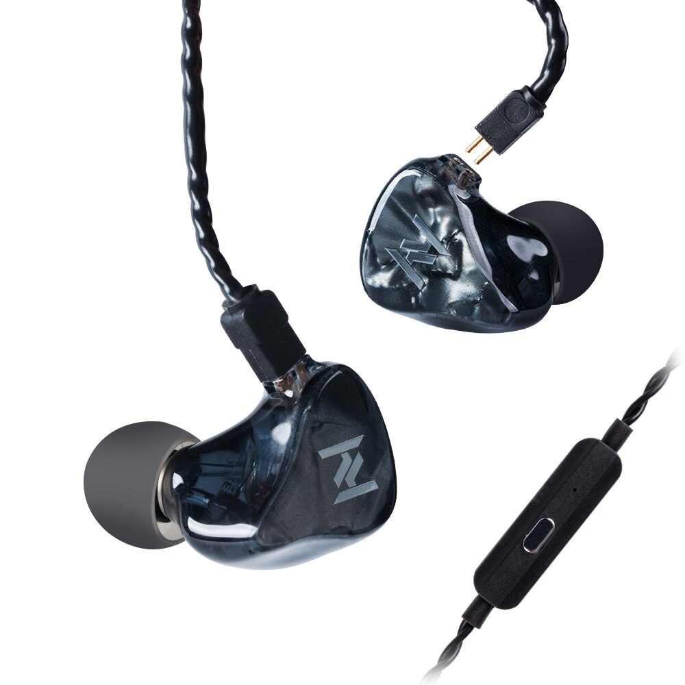 Yinyoo ASH 1BA + 1DD dans l'oreille écouteur HIFI basse écouteur DJ métal écouteur casque avec câble détachable 2PIN