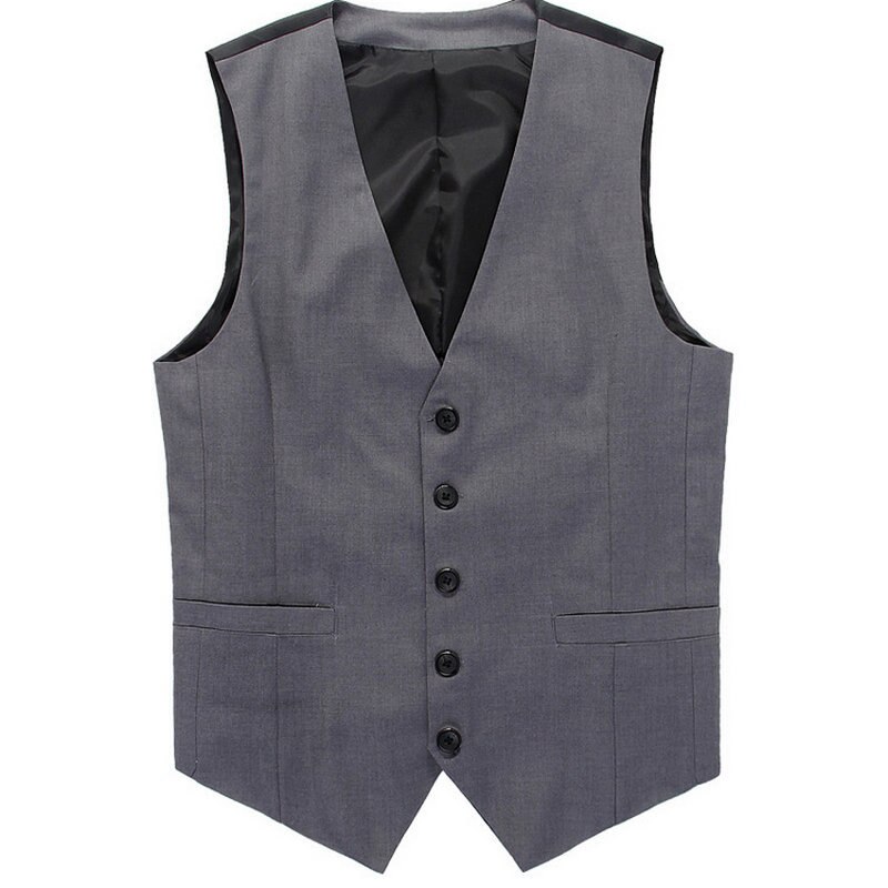 Formal Vests Men Wedding Slim Men's Jackets Sleeveless Chalecos Para Hombre Men Clothing Gilet Colete Blazer Men Suits Vest