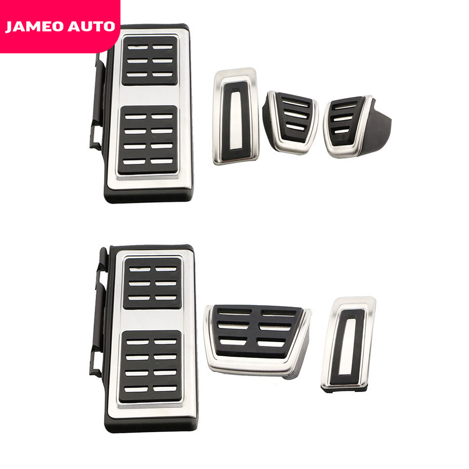 Jameo-cubierta de Pedal de freno de combustible para coche, piezas de pedales deportivos de alimentos para Seat Leon 5F MK3, Skoda Octavia 5E MK3 A7 RS -2022