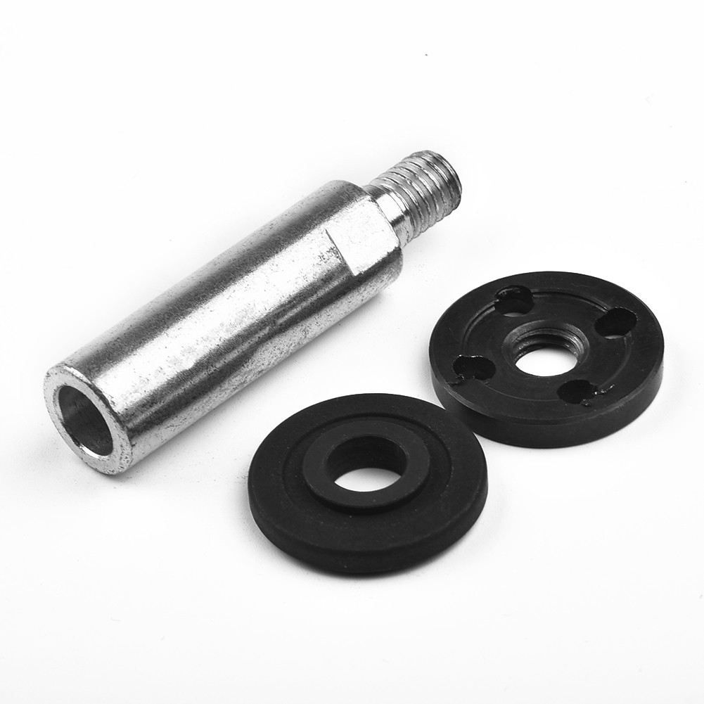 M10 Arbor Connector Adapter 14mm Shank Angle Grinder Lengthen Connecting Rod For Cutting Disc Saw Blade