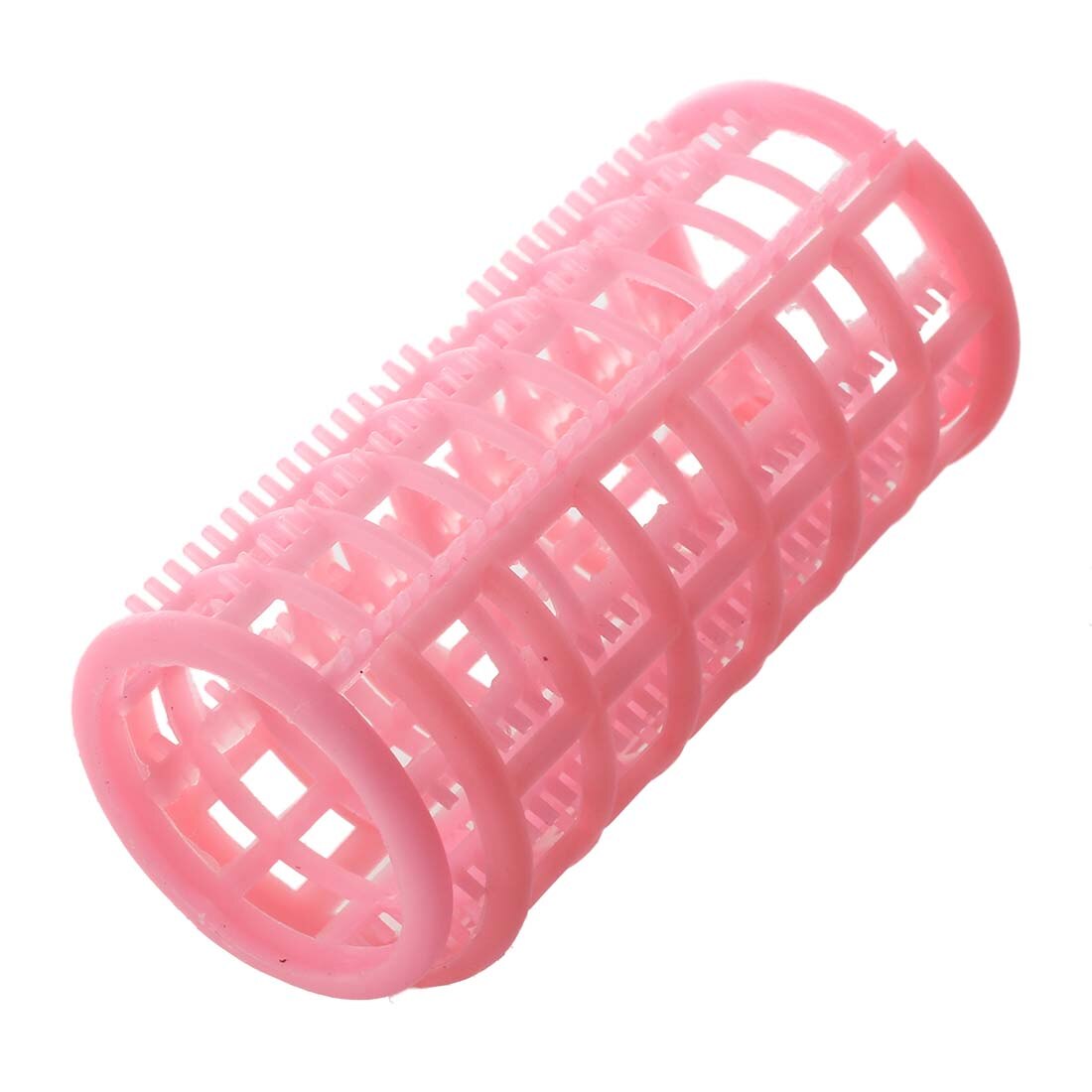 Hhff dame pink plastik magic circle hair styling roller curler 10 stk