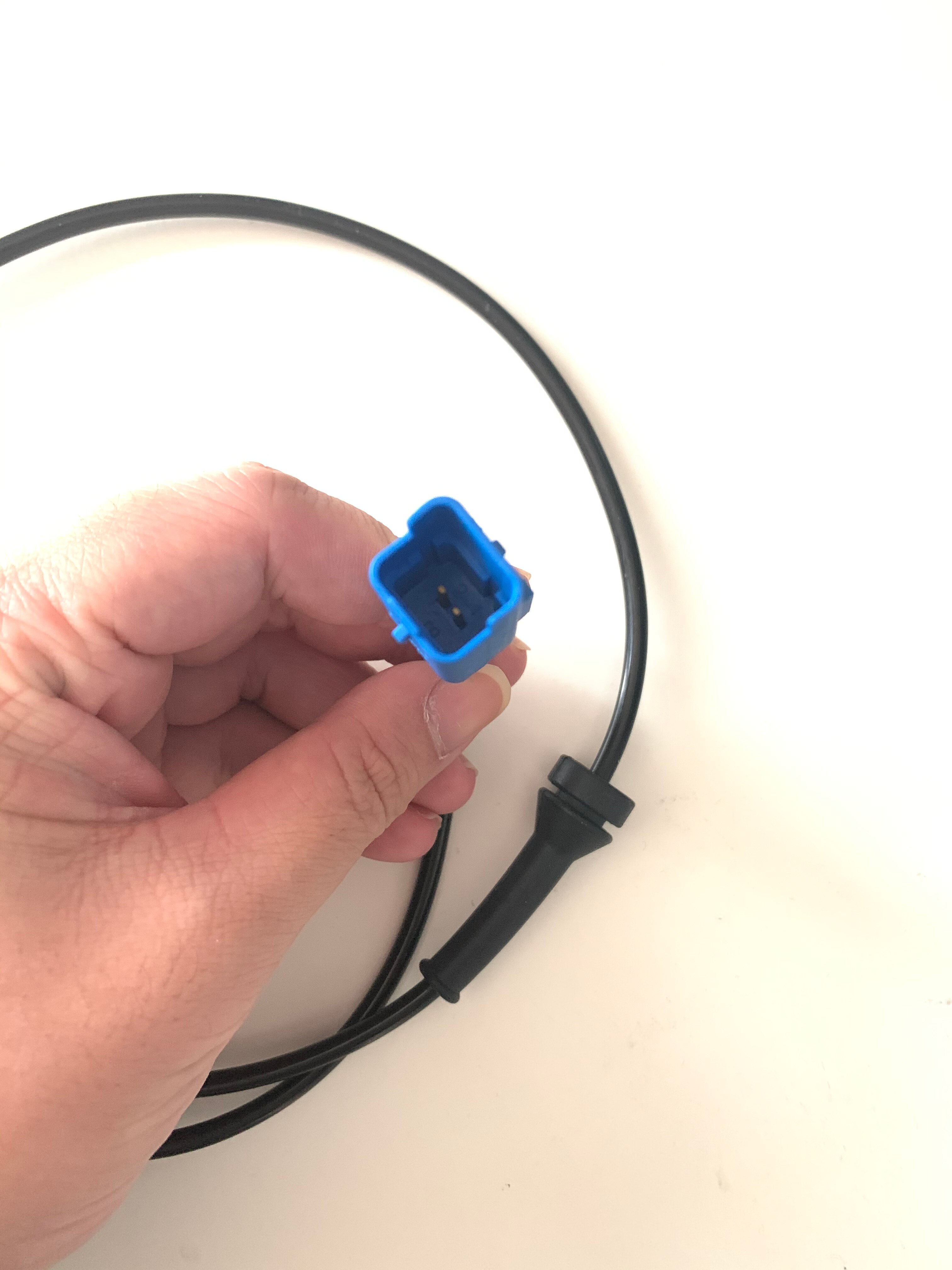 0986594564 de 9640921980 parte trasera, izquierda y derecha ABS Sensor de velocidad de la rueda para PEUGEOT 206 SW salón Van Hatchback 4545 A3 4545A3