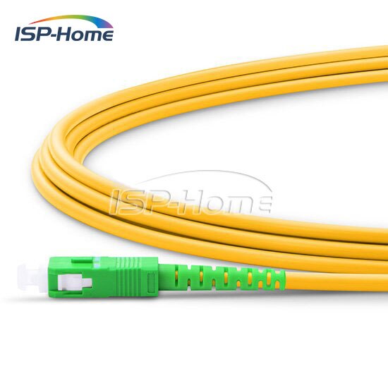 20m SC/APC-SC/APC Simplex 2,0mm Single Lwl-patchkabel, fibre Optica SC Patchkabel, FTTH Kabel