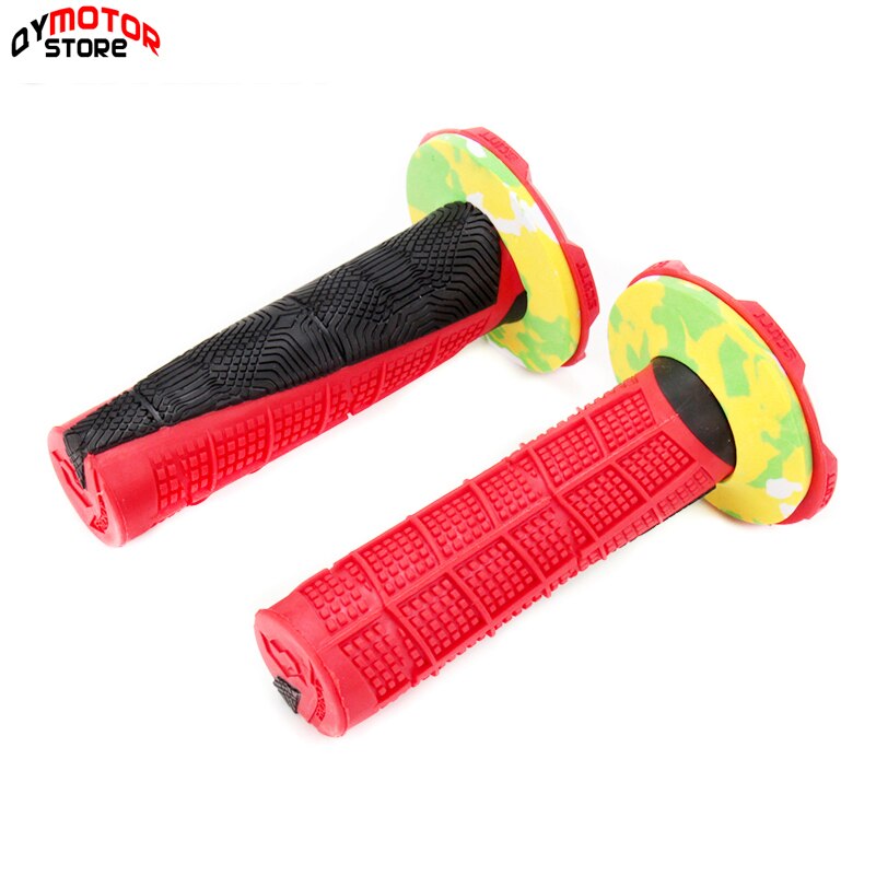 6 kleuren universeel stuur 7/8 " motorfiets handgrepen rubber moto gp stuurgrepen