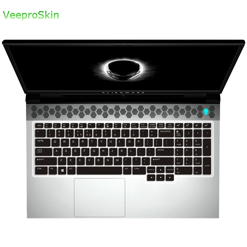 Silikon Tastatur Abdeckung schutz haut Für Dell Alienware M15 R2 OLED 15.6 ''/Dell Alienware M17 R2 17.3''