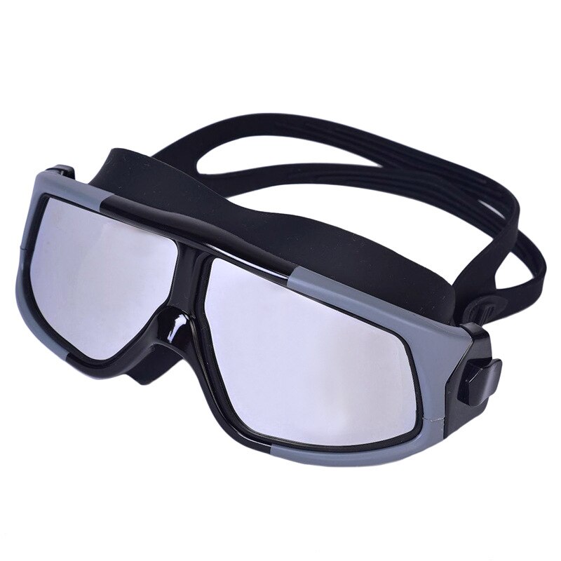 Film coloré sports de plein air vent et lunettes de sable masque en silicone lunettes d'équitation lunettes d'alpinisme grand cadre lunettes de plongée: E