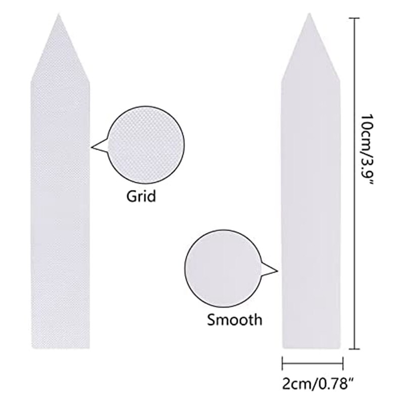 Etichette per piante da giardino in plastica etichette per piante da appartamento impermeabili per semi marcatori per interni in vaso per stoccaggio di erbe tutto'aperto