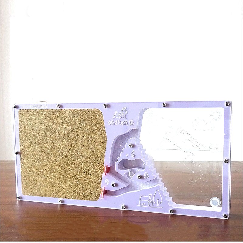 natural non-toxic children plant mud large space easy to see ant house ant nest farm: type 4