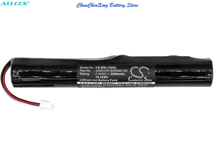 Cameron sino 2600 mah batteri  j406/ icr 18650nh-2s til bang&olufsen beolit 15,  beolit 17,  beoplay  a2,  beoplay  a2 active