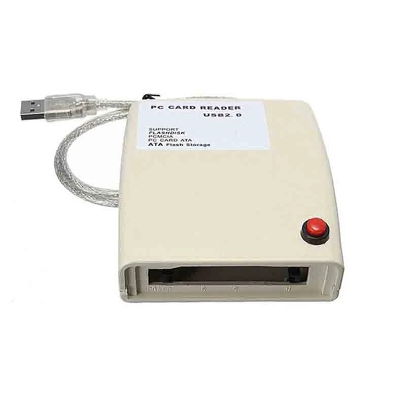 PCMCIA to USB to 68 Pin ATA PCMCIA Card Reader Flash Disk Memory Card Reader Adapter Converter For Computer