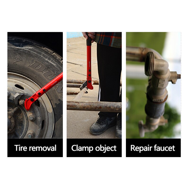 Plumber Pliers Multifunctional Universal Fast Steel Wrench Plumber Installation Tool Pipe Wrench Household Pipe Wrench