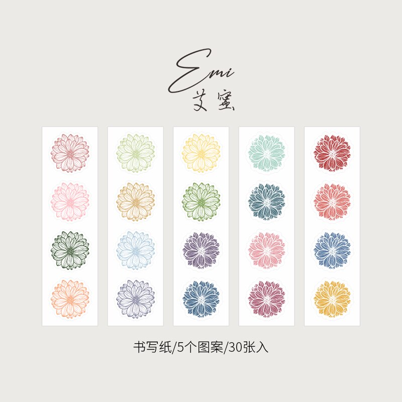 Retro Flower Sticker Book Material Paper Junk Journal Planner Craft Paper Scrapbooking Vintage Decorative DIY Craft Photo Albums: A