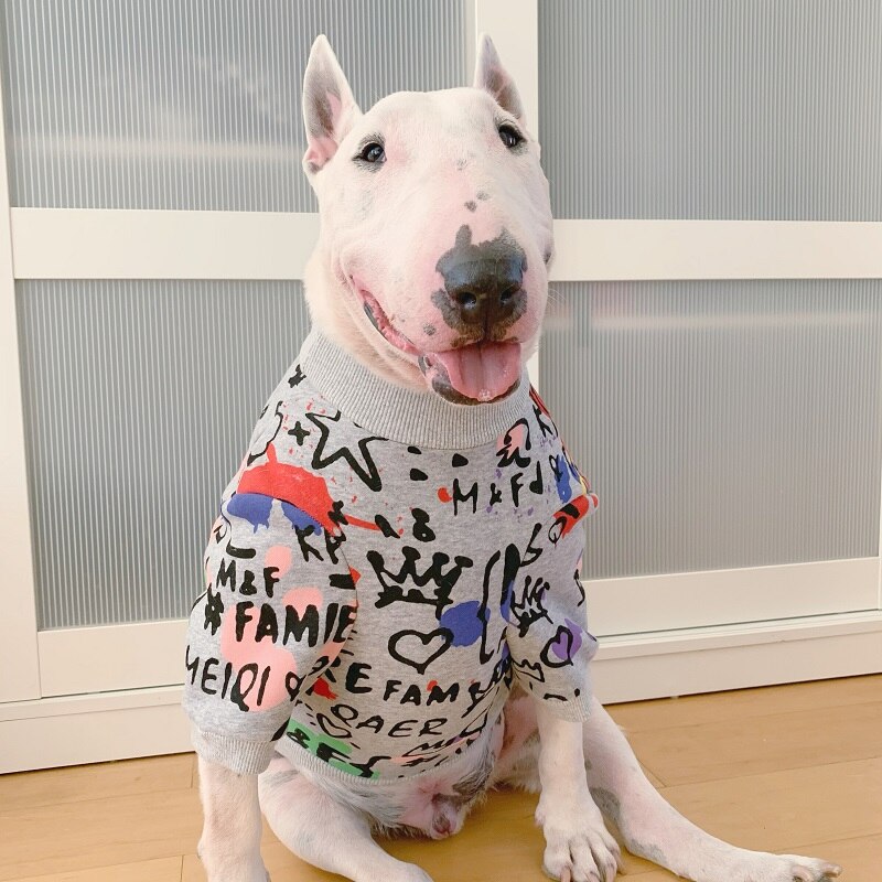 Bull Terrier Hond Kostuum Winter Hond Kleding Franse Bulldog Corgi Shiba Inu Husky Labrador Golden Retriever Grote Hond Jas: XXL